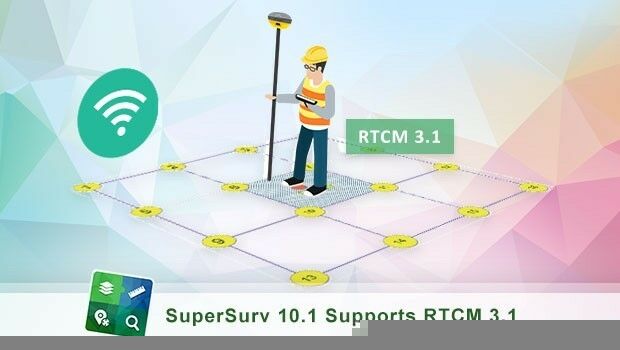 SuperSurv 10.1’s Support for RTCM 3.1 (from import)