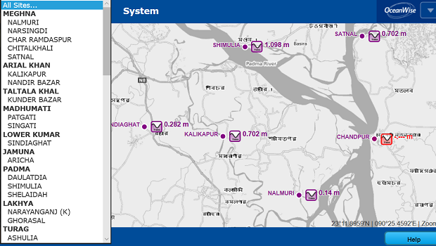 Bangladesh Inland Waterways Benefit from UK Environmental Monitoring Data Platform (from import)