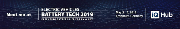 EV Battery Tech 2019 (from import)
