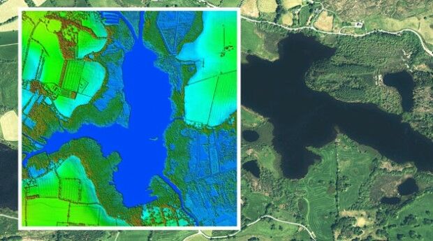 Bluesky to 3D Laser Map Environmental Features in Ireland (from import)