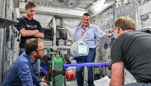 CIMON is back on Earth after 14 months on the ISS (from import)