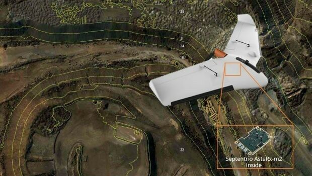 Septentrio supplies AsteRx-m2 for Delair UX11 large-area mapping UAV (from import)