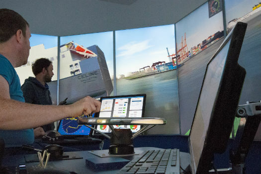 Piloting the world’s largest short sea RoRo vessel into Dublin Port (from import)