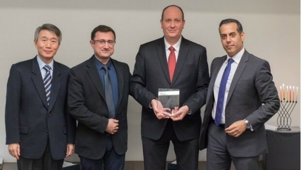 Israel- Korea Chamber of Commerce Award (from import)