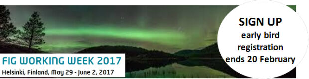FIG Working Week 2017 - Early Bird Registration ends 20 February 2017 (from import)