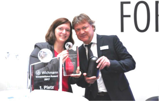 Top honour in the Wichmann Innovations Award at INTERGEO 2017 (from import)