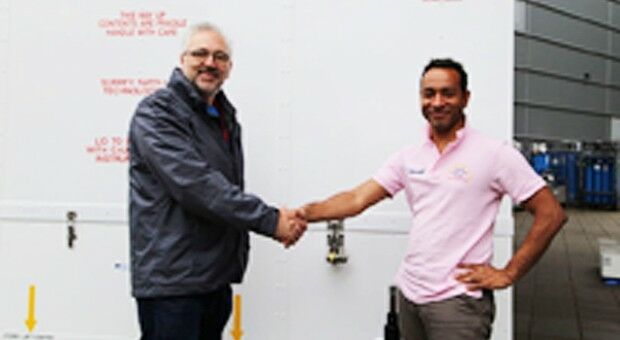 First Galileo Batch-3-Payload “Patrick” reaches OHB (from import)