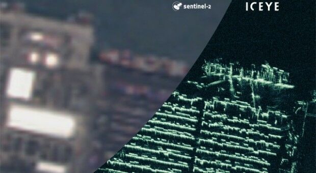 ICEYE releases world's first sub-1m radar imagery from SAR microsats (from import)