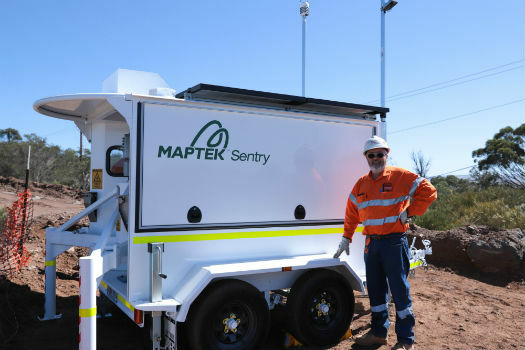 Maptek showcases Sentry world-class monitoring system (from import)