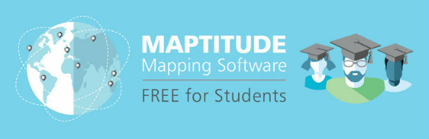 Maptitude Mapping Software Team Provides Awards & Prizes for 2019 AAG (from import)