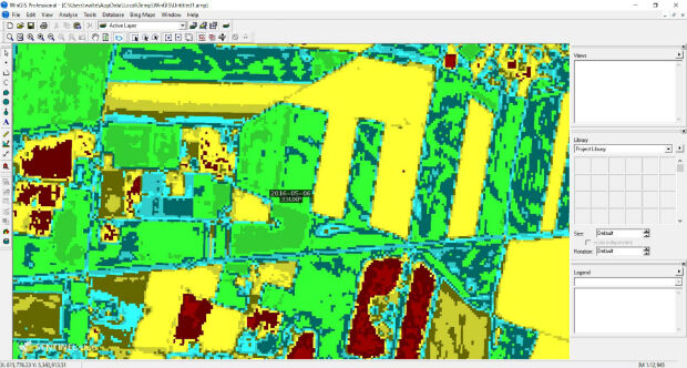 WinGIS & EC-Sentinel II Images introduced at AgriFuturedays 2016 (from import)