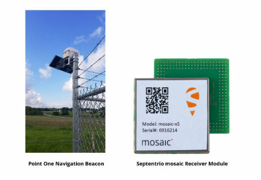 Septentrio & Point One Navigation Partner for Autonomous Vehicle Demo (from import)