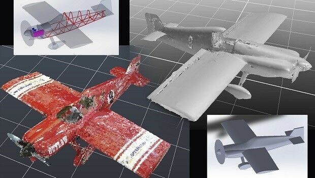 Pointfuse Laser Scanning Software Powers Design of Formula One E-Racer Plane (from import)