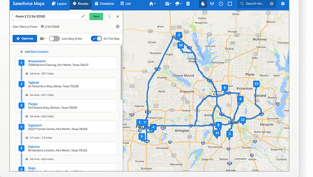 Salesforce Selects Esri as Key Geospatial Partner (from import)
