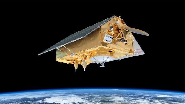 ‘Ocean’ satellite Sentinel-6A beginning to take shape. (from import)