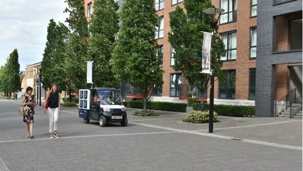 Driverless vehicle trials underway in London (from import)