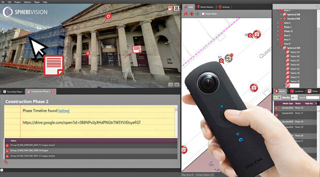 New SphereVision 360 Imaging System Launched at Intergeo (from import)