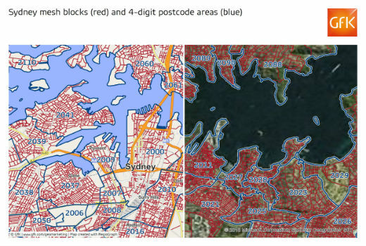 GfK releases new digital maps for Australia (from import)