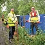 Esri UK Volunteers Clean up Local Canal (from import)