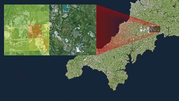 Lithium prospecting from space (from import)