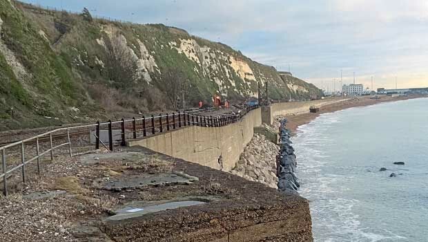 On time and  on track  in Dover (from import)