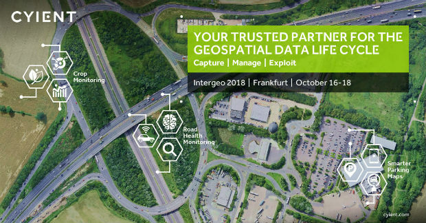 Cyient to Launch Geospatial Data Exploitation Solutions at Intergeo 2018 (from import)