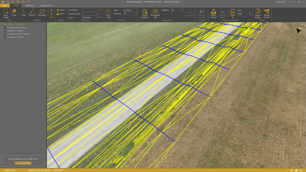 Virtual Surveyor 6.1 Handles More Than Drone Data (from import)