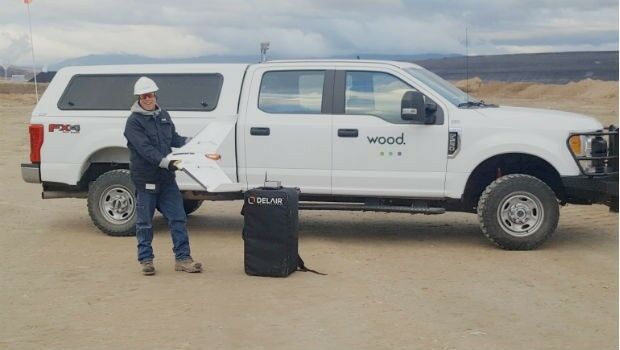 Wood Adopts Delair UX11 UAV For Large Scale Surveying (from import)