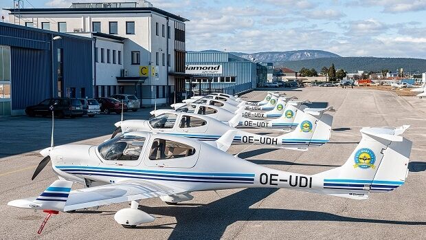Delivery of six Diamond DA40 NG training aircraft (from import)