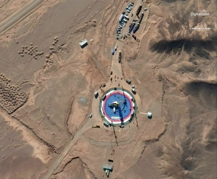 Pre- and Post-Launch at of Iranian Satellite (from import)