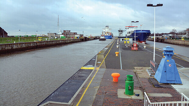 Ensuring smooth flow through a busy canal (from import)