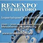 RENEXPO® INTERHYDRO Europe’s meeting point for hydropower (from import)