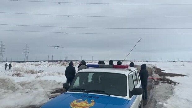 Kazakhstan uses drones to patrol capital city during COVID-19 lockdown (from import)