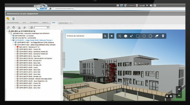 CARL Software presents its new solutions for operational BIM (from import)
