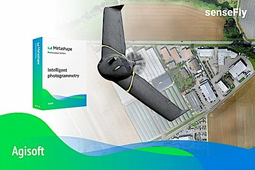 Introducing the senseFly eBee X with Agisoft Metashape (from import)