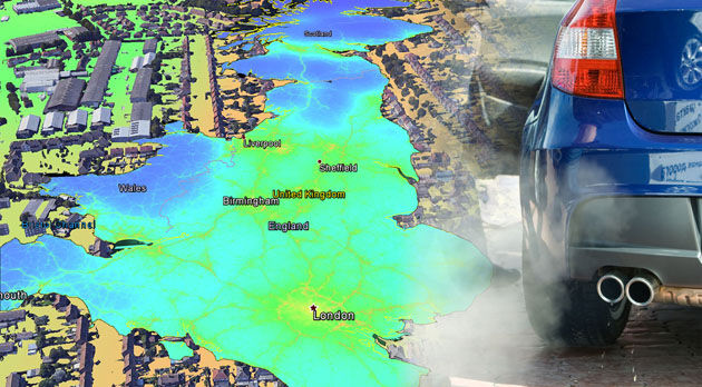 EarthSense Releases New Nationwide Map of Air Pollution (from import)