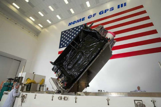 Second Lockheed Martin-Built GPS III Satellite (from import)