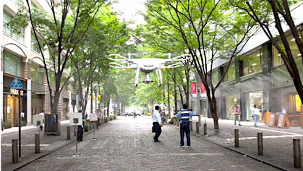 Terra Drone demos safe use of UAVs (from import)
