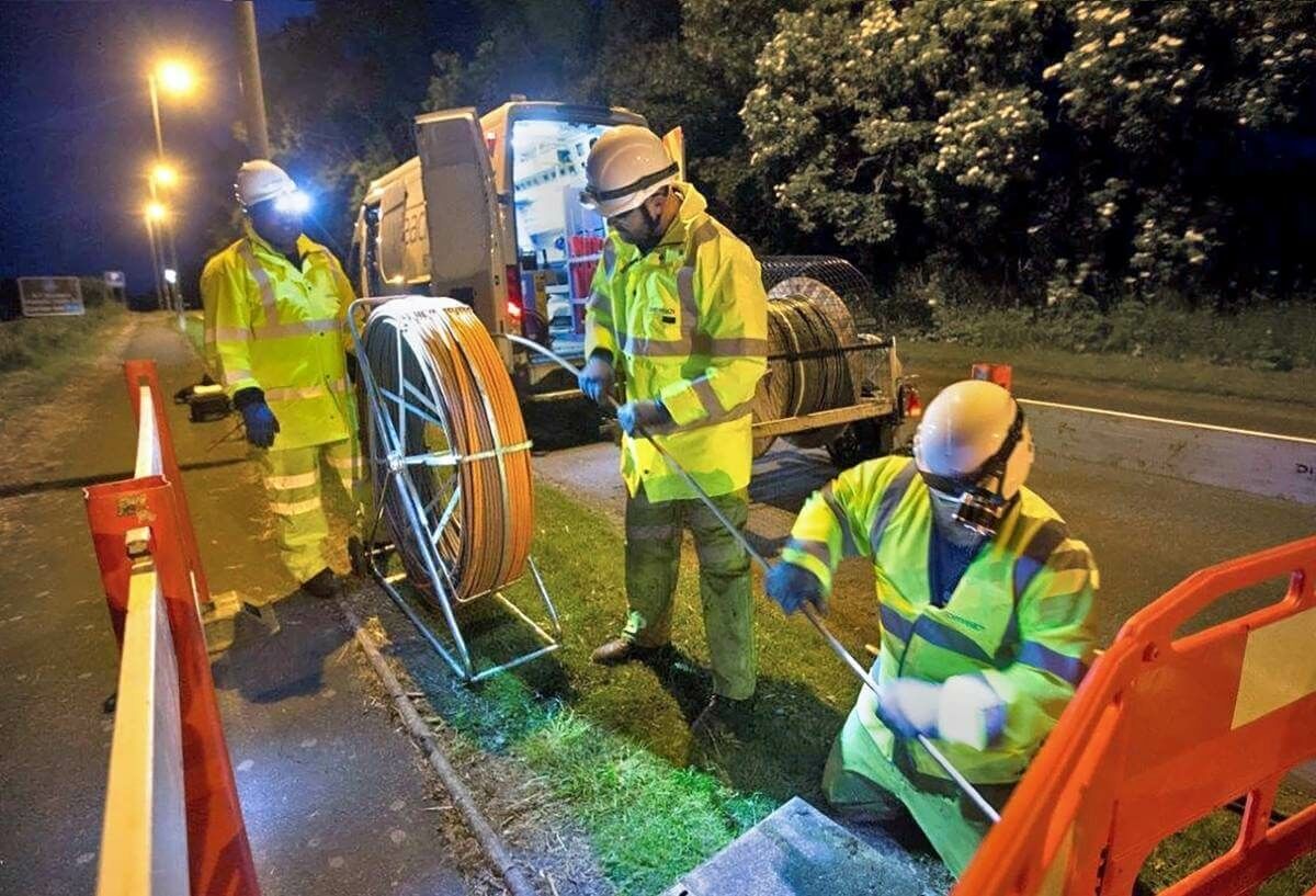 Think Where Digital Scotland Cabling