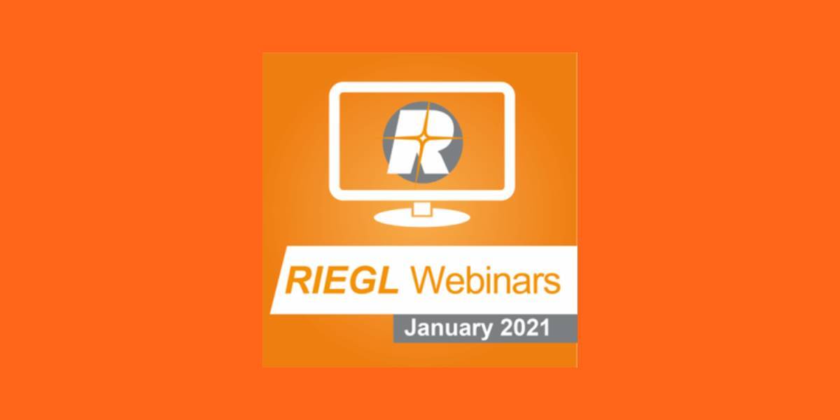 Riegl webinars January