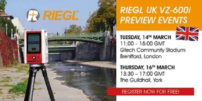 riegl UK roadshow