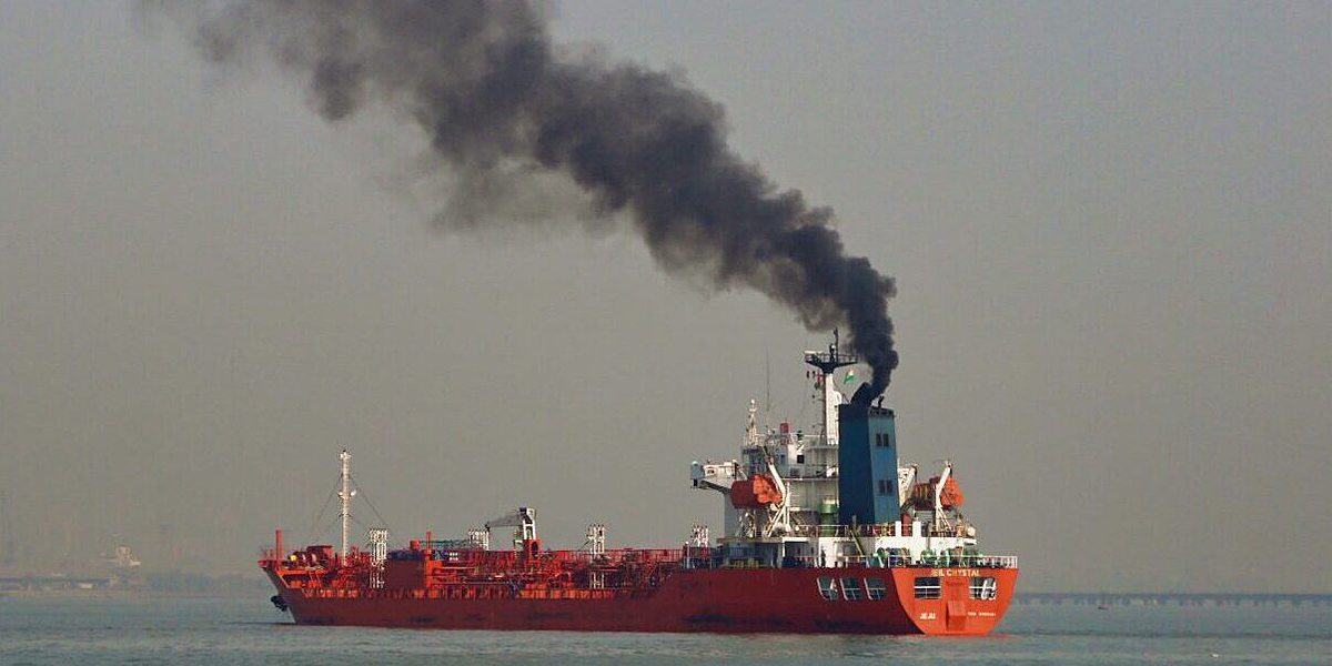 ship smoke